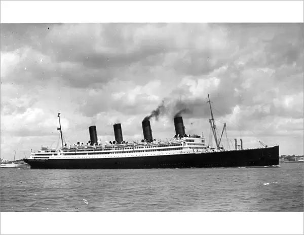 Cunard Ocean Liner RMS Aquitania