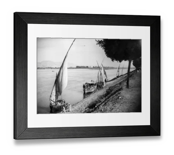 Framed Print : Banks Of The Nile Framed Print : Banks Of The Nile