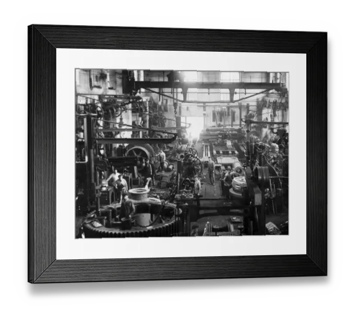 Framed Print : Engineering Works Framed Print : Engineering Works
