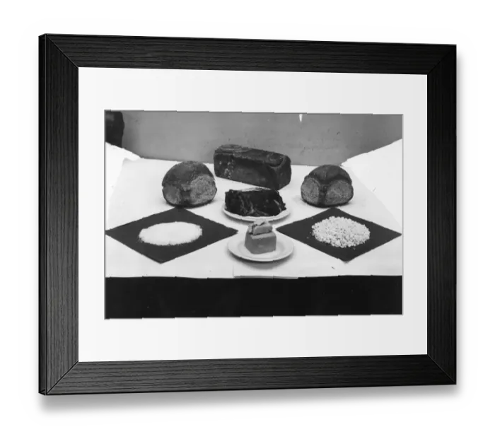 Framed Print : Food Rations Framed Print : Food Rations