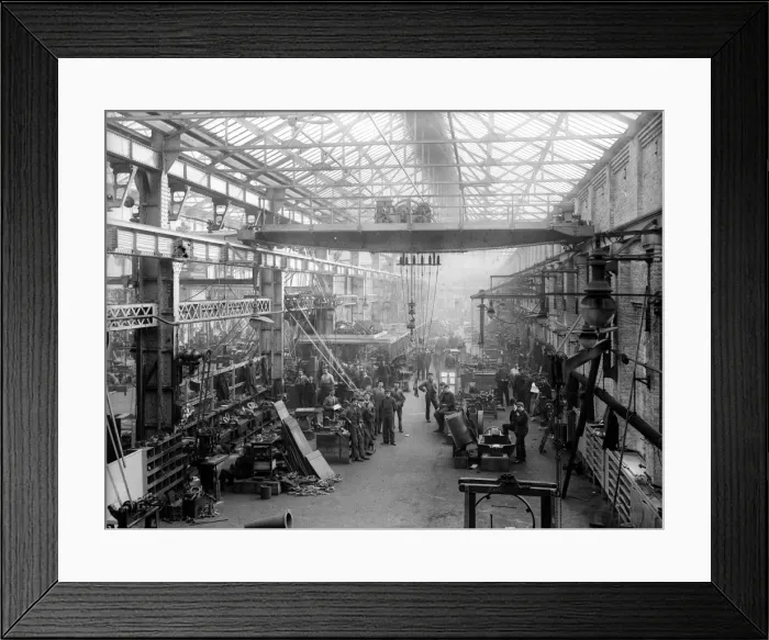 Framed Print : Torpedo Works Framed Print : Torpedo Works