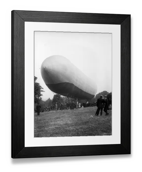 Framed Print : Barton Airship Framed Print : Barton Airship