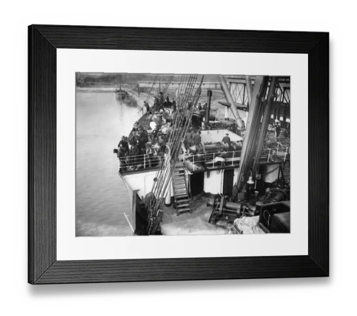 Framed Print : Emigrant Ship Framed Print : Emigrant Ship