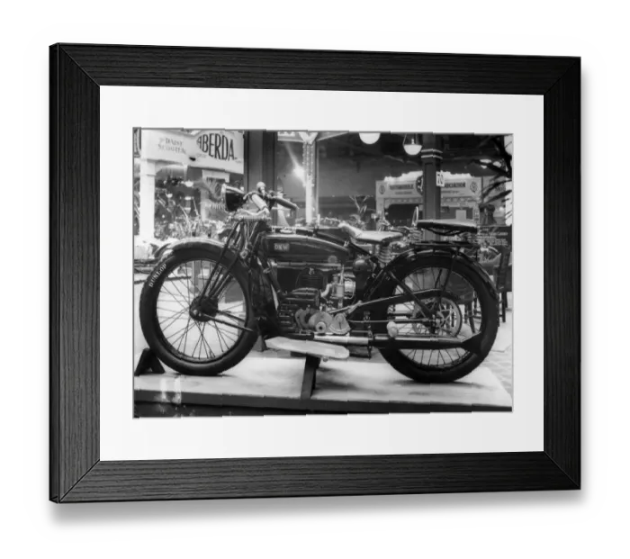 Framed Print : DKW Motorcycle Framed Print : DKW Motorcycle