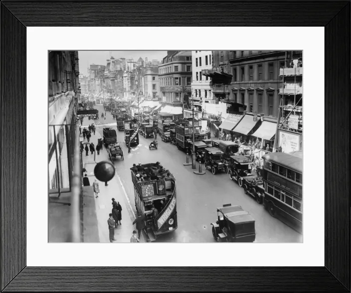 Framed Print : Traffic In Strand Framed Print : Traffic In Strand