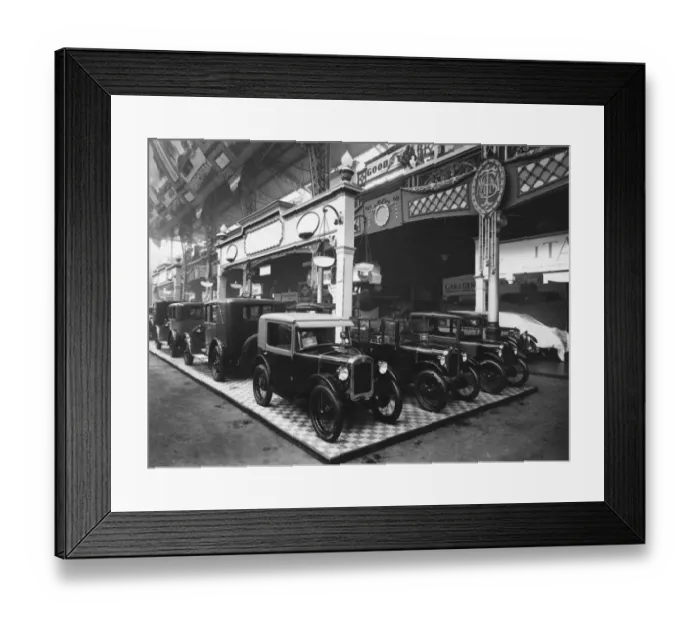 Framed Print : Austin Motor Show Framed Print : Austin Motor Show