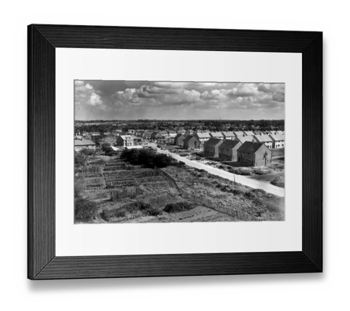 Framed Print : Housing Estate Framed Print : Housing Estate
