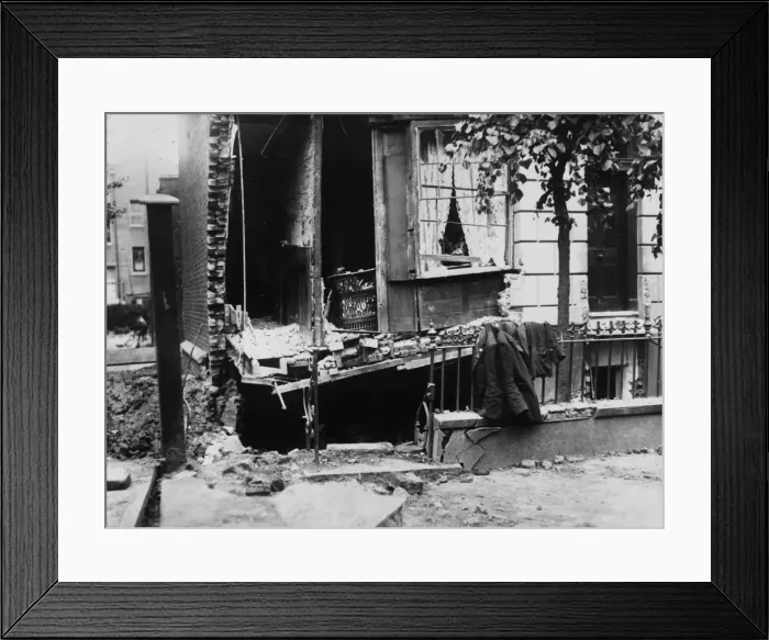 Framed Print : War Torn House Framed Print : War Torn House