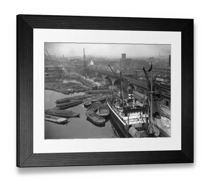 Framed Print : Coal Discharger