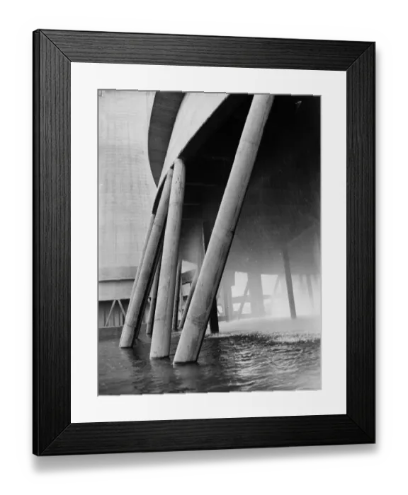 Framed Print : Atomic Cooling Tower Framed Print : Atomic Cooling Tower
