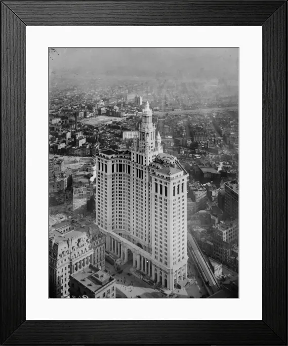 Framed Print : Municipal Building