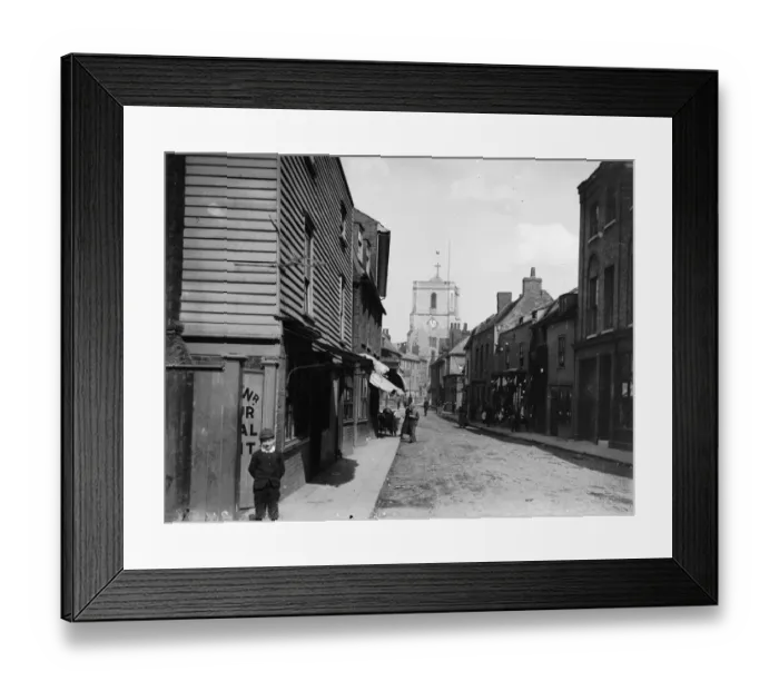 Framed Print : Village Street