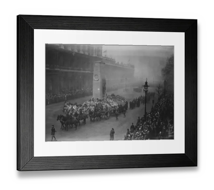 Framed Print : Officers Funeral Framed Print : Officers Funeral