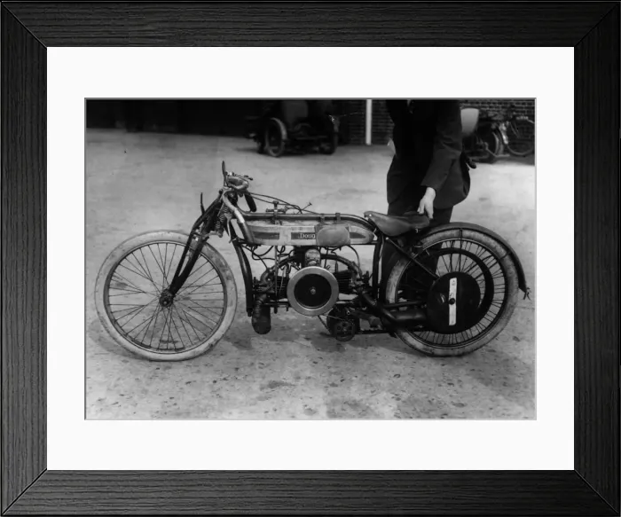 Framed Print : Bike At Brooklands Framed Print : Bike At Brooklands