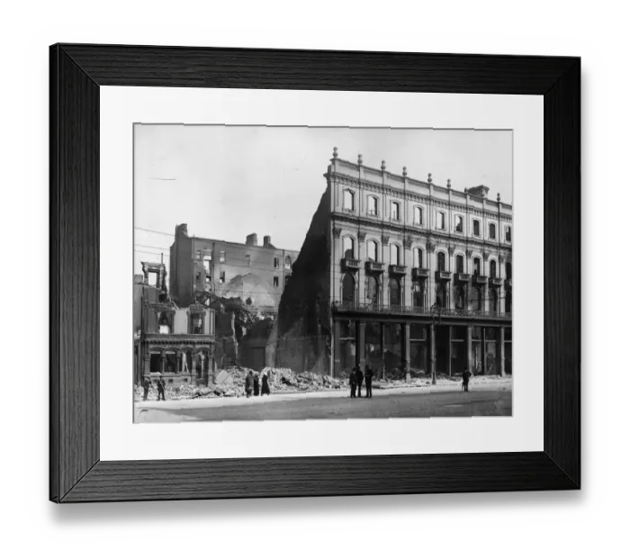 Framed Print : Ruins After Rising Framed Print : Ruins After Rising