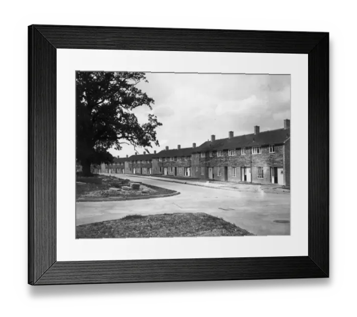 Framed Print : Estate Street Framed Print : Estate Street