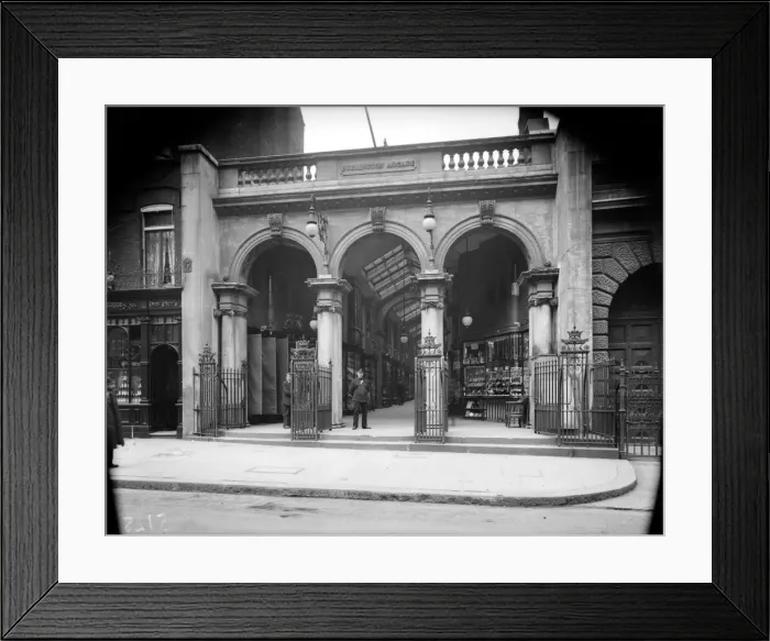 Framed Print : Burlington Arcade Framed Print : Burlington Arcade
