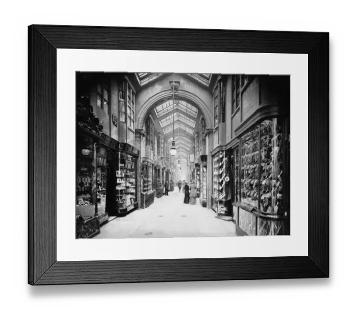 Framed Print : Inside Burlington Framed Print : Inside Burlington
