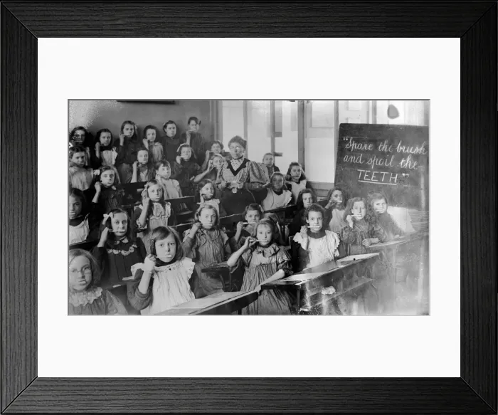 Framed Print : Teeth Brushers Framed Print : Teeth Brushers