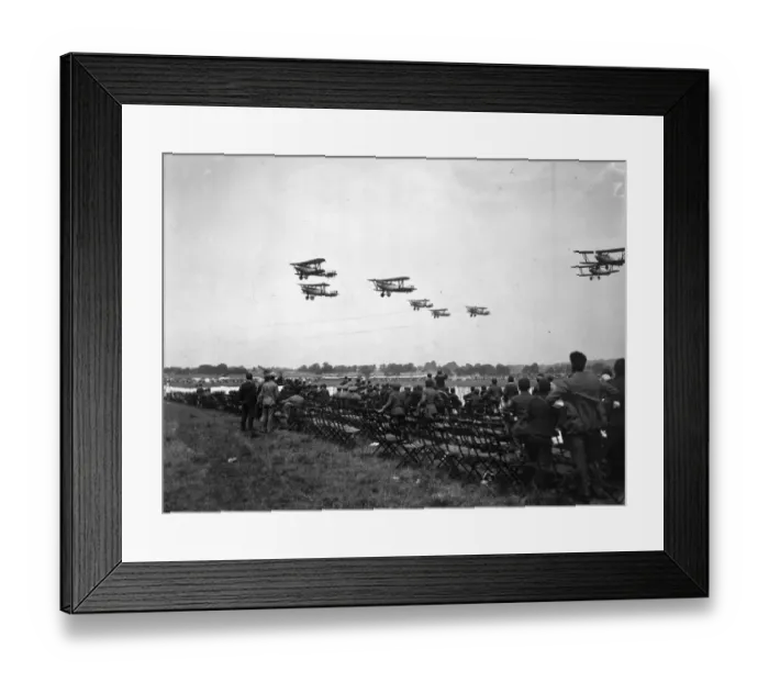 Framed Print : Children Watch Planes Framed Print : Children Watch Planes
