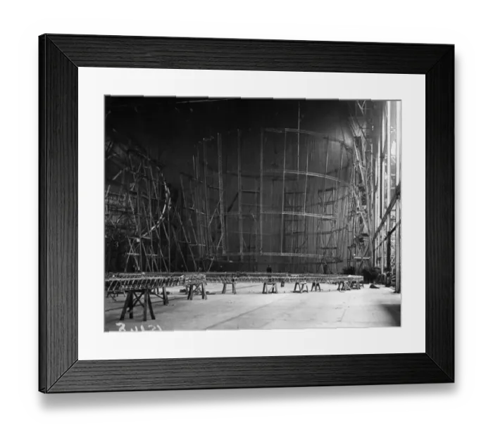 Framed Print : R38 Construction Framed Print : R38 Construction