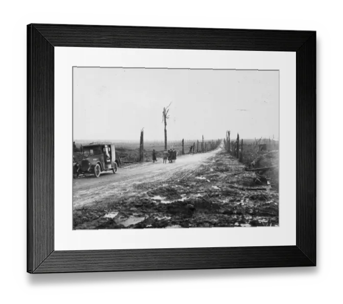 Framed Print : Menin Road Framed Print : Menin Road