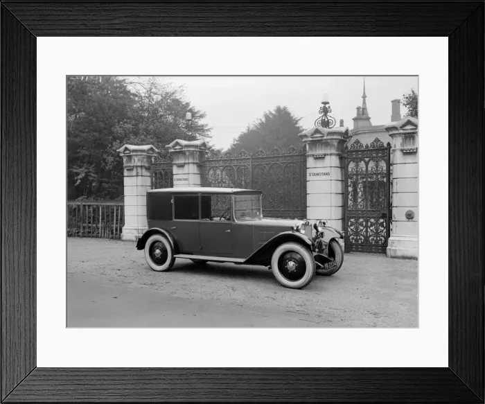 Framed Print : Parked Car Framed Print : Parked Car