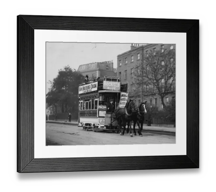 Framed Print : Horse Tram Framed Print : Horse Tram