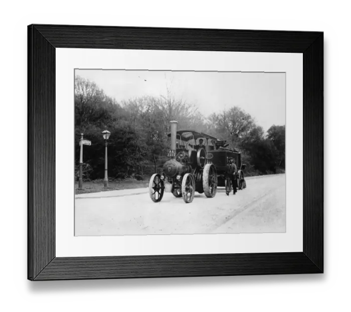 Framed Print : Traction Engine Framed Print : Traction Engine