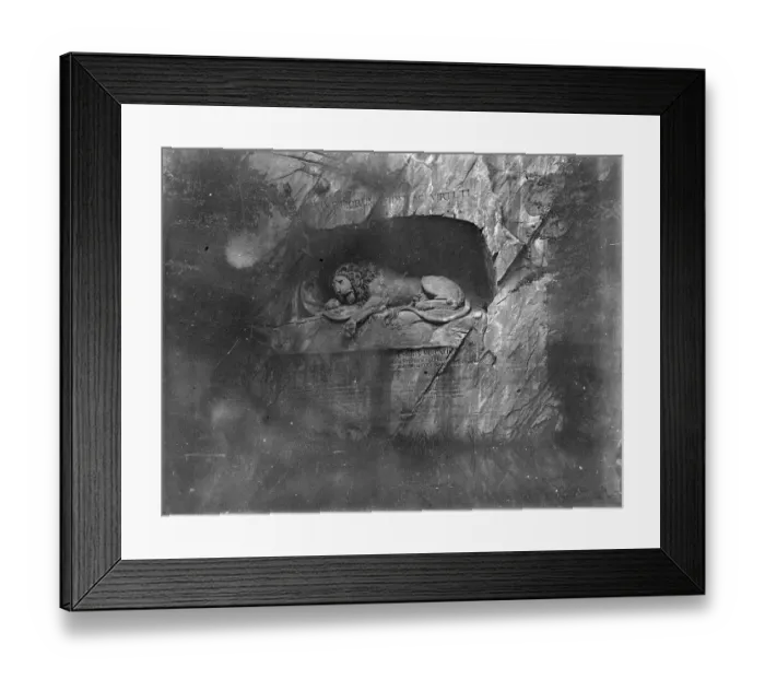 Framed Print : Lion Of Lucerne Framed Print : Lion Of Lucerne