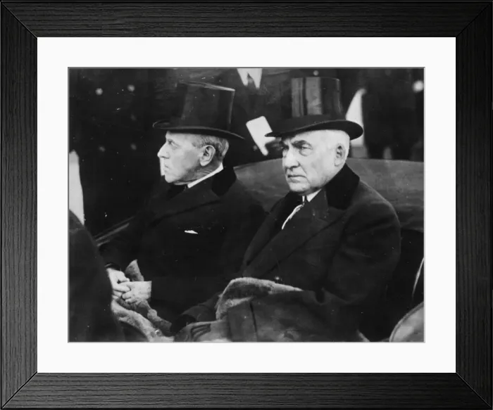Framed Print : Two Presidents Framed Print : Two Presidents