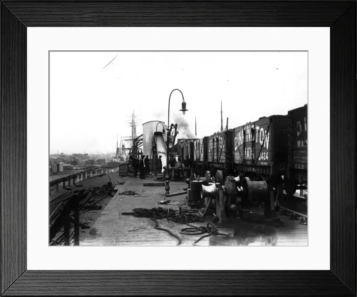 Framed Print : Coaling Station Framed Print : Coaling Station