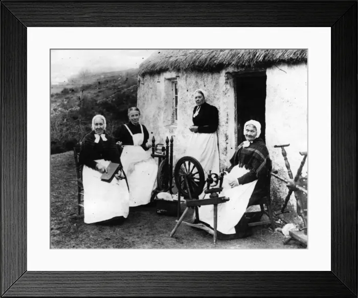Framed Print : Tweed Spinners Framed Print : Tweed Spinners