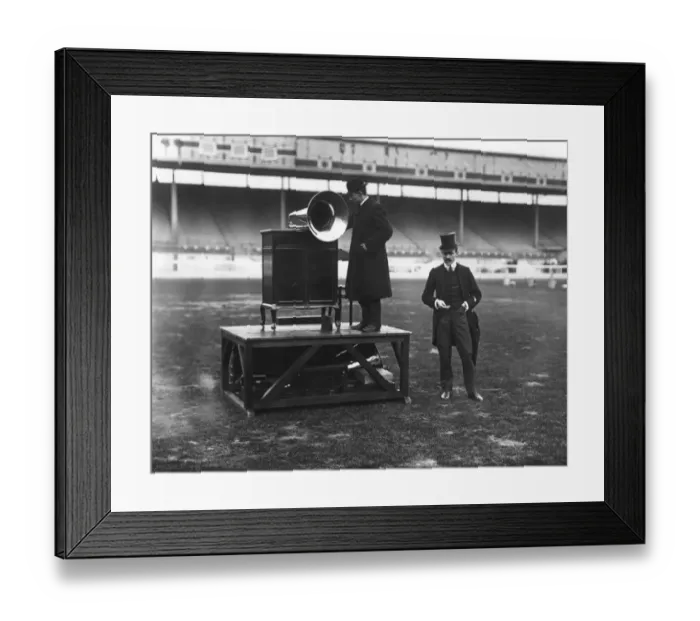 Framed Print : Stadium Phonograph Framed Print : Stadium Phonograph