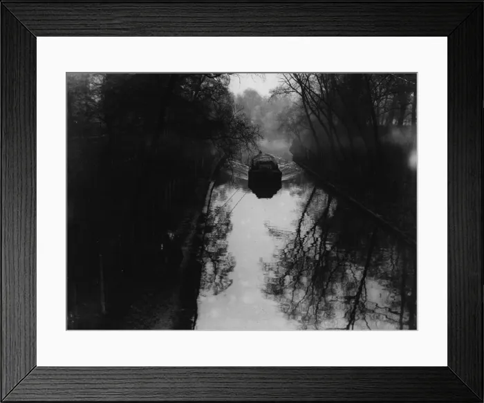 Framed Print : Horse-Drawn Barge Framed Print : Horse-Drawn Barge