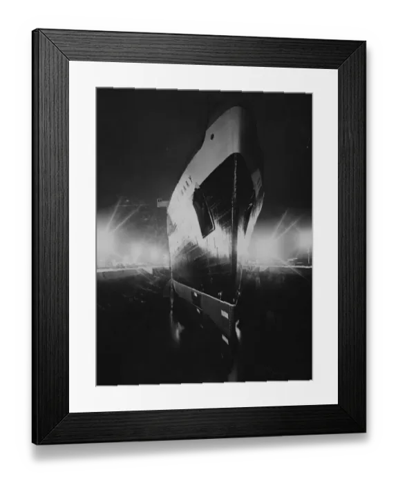 Framed Print : Queen Mary At Night Framed Print : Queen Mary At Night