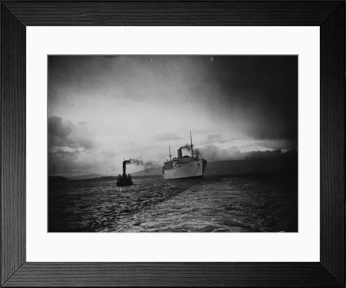 Framed Print : Liner On Trial Framed Print : Liner On Trial