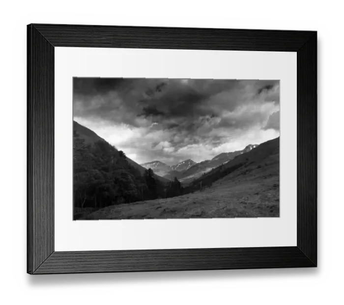 Framed Print : Scottish Mountains Framed Print : Scottish Mountains