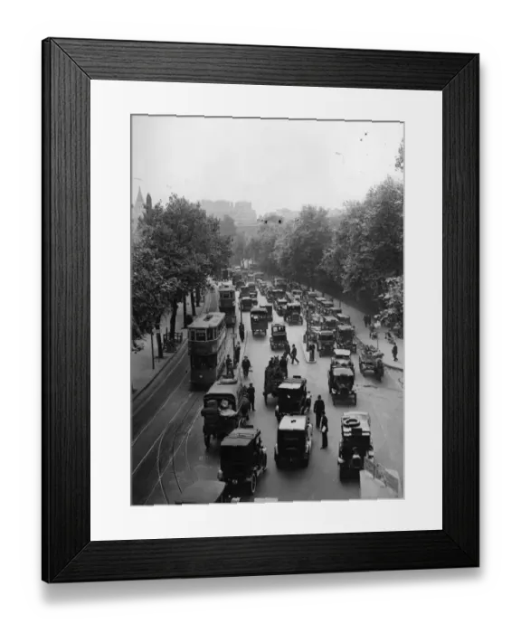 Framed Print : Traffic Congestion Framed Print : Traffic Congestion