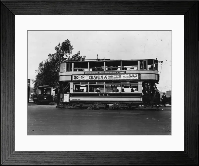 Framed Print : London Tram Framed Print : London Tram