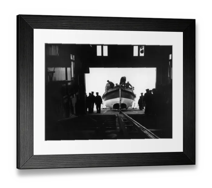 Framed Print : New Boathouse, Cromer Beach 1928 Framed Print : New Boathouse, Cromer Beach 1928