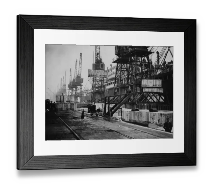Framed Print : Loading Cars Framed Print : Loading Cars