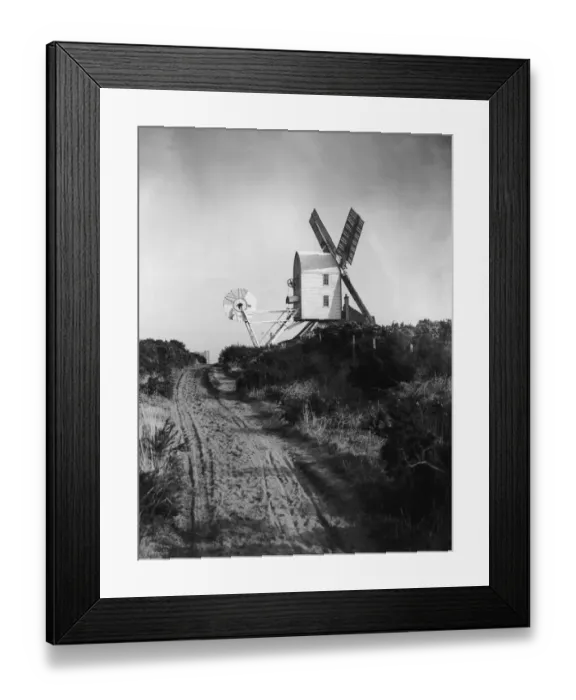 Framed Print : Windmill. 22nd March 1938: The windmill at Thorpeness, Suffolk Framed Print : Windmill. 22nd March 1938: The windmill at Thorpeness, Suffolk