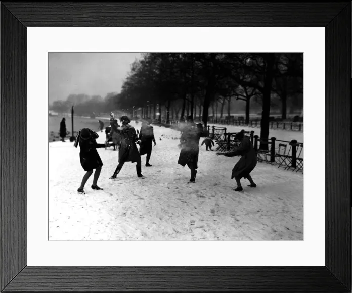 Framed Print : Snow Battle Framed Print : Snow Battle