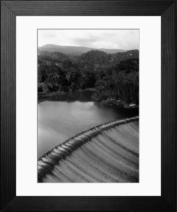Framed Print : Irrigation Dam Framed Print : Irrigation Dam