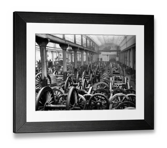 Framed Print : Train Wheels