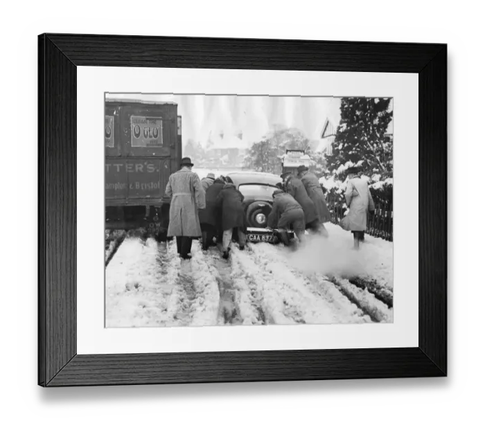 Framed Print : After Blizzard