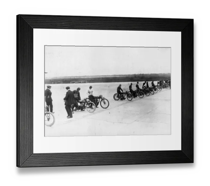 Framed Print : Race Begins Framed Print : Race Begins