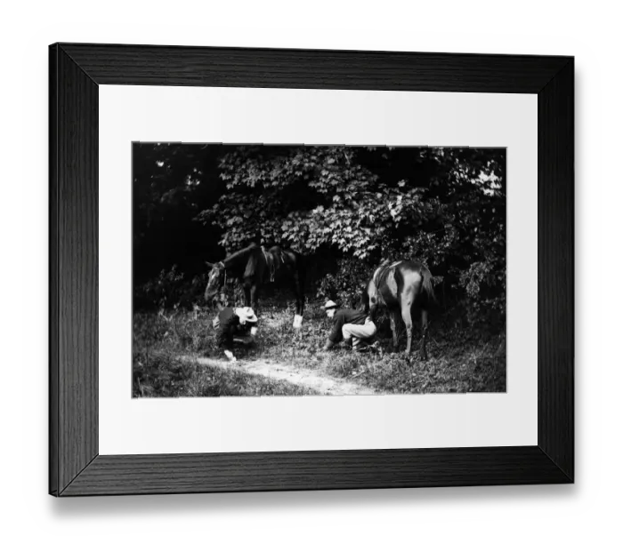 Framed Print : Scouts At Work Framed Print : Scouts At Work