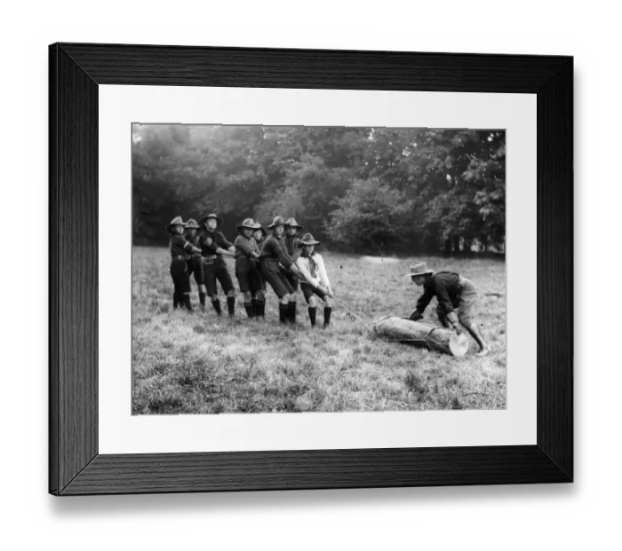 Framed Print : Scout Camp Framed Print : Scout Camp